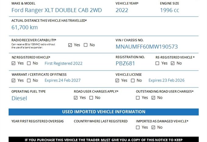 2022 Ford Ranger XLT DOUBLE CAB 2WD full