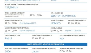 2006 Mercedes-Benz ML 500 5.0L V8 4WD full