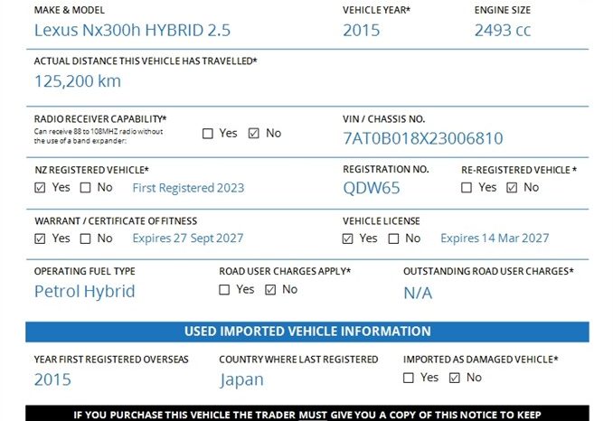 2015 Lexus Nx300h 2.5 HYBRID full