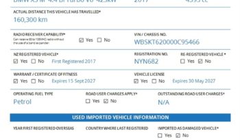 2017 BMW X5 M  4.4 Bi Turbo V8  423kW – NZ New full